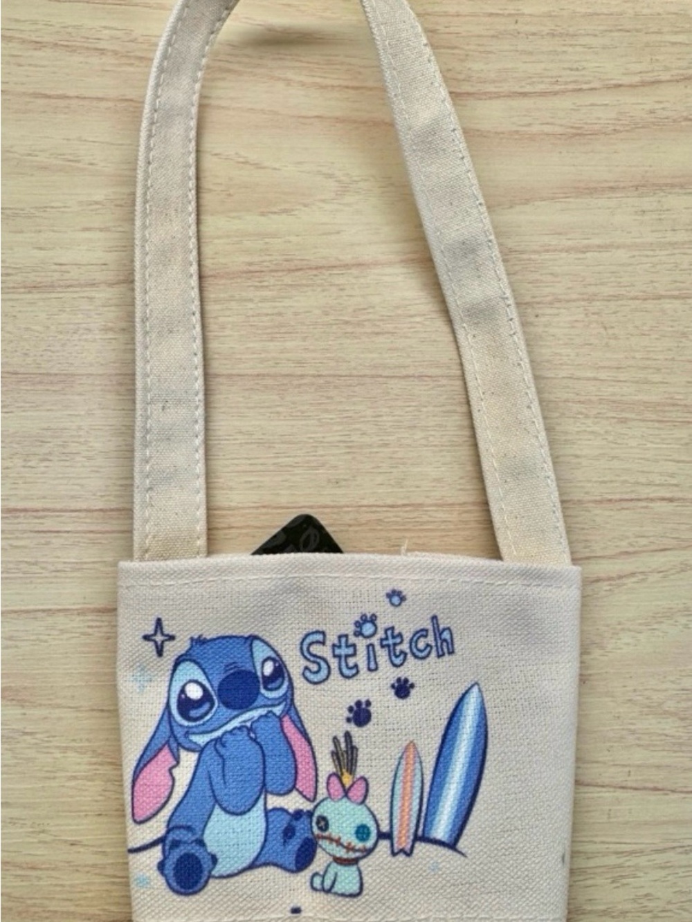 Stitch Canvas Drink Carrier / Cup Holder Tote